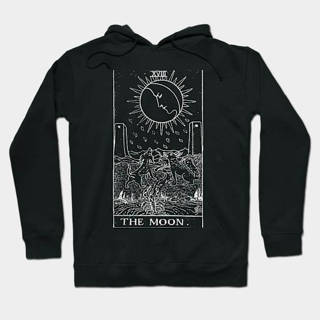 The Moon Tarot Card Hoodie by SperkerFulis